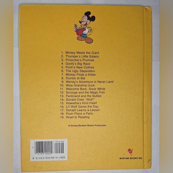 Walt Disney's Road to Reading by Disney Staff (Hardcover) - Picture 2 of 5